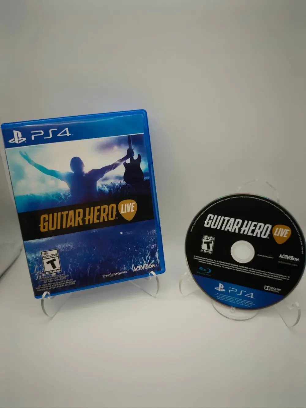 Guitar Hero Live PS4 Case and Disc Tested Working